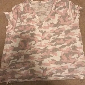 Pink camp shirt